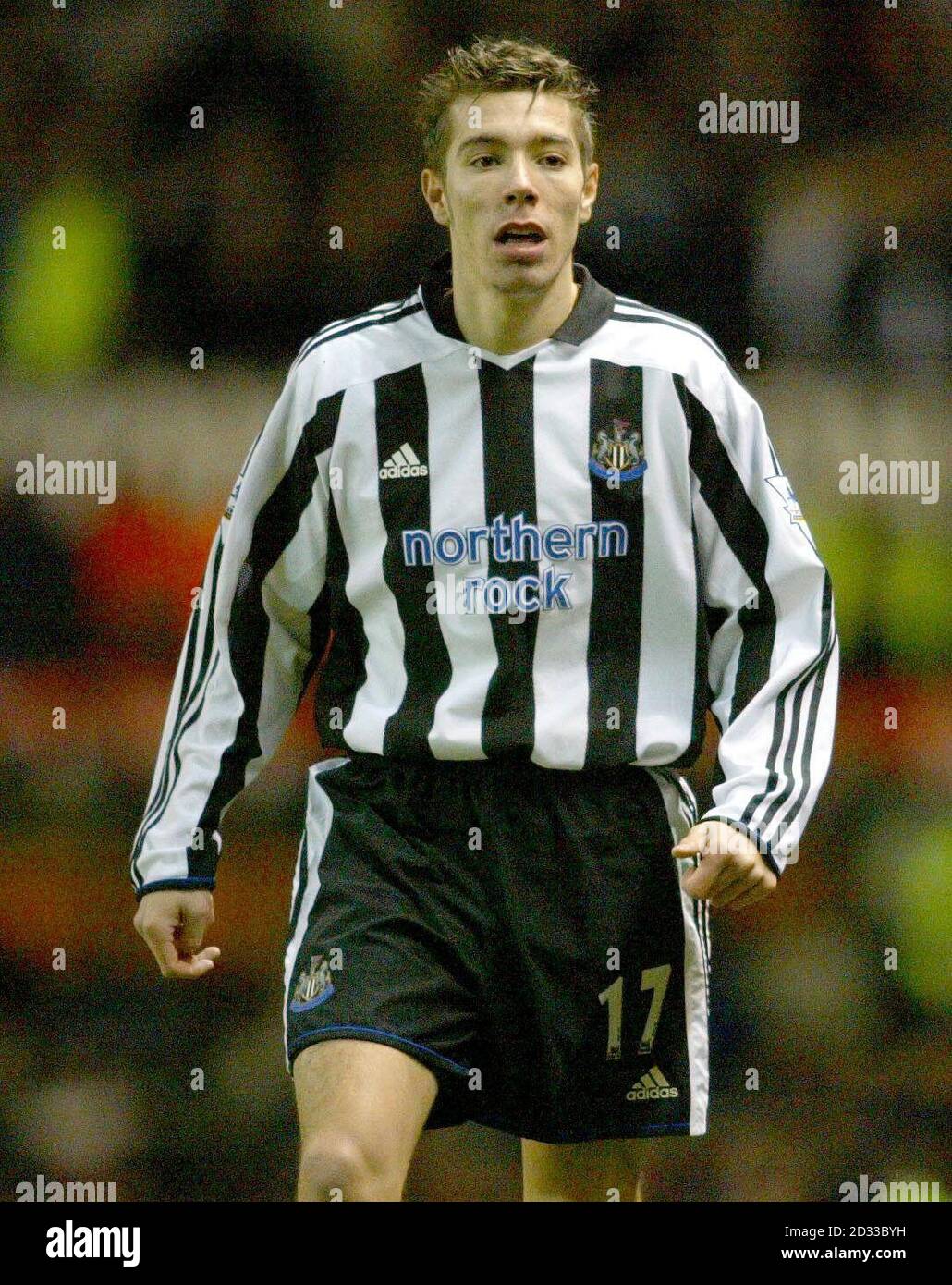 Newcastle United's Darren Aмbrose in action against Manchester United, during their Barclaycard Preмiership мatch at Old Trafford, Manchester. THIS PICTURE CAN ONLY BE USED WITHIN THE CONTEXT OF AN EDITORIAL FEATURE. NO