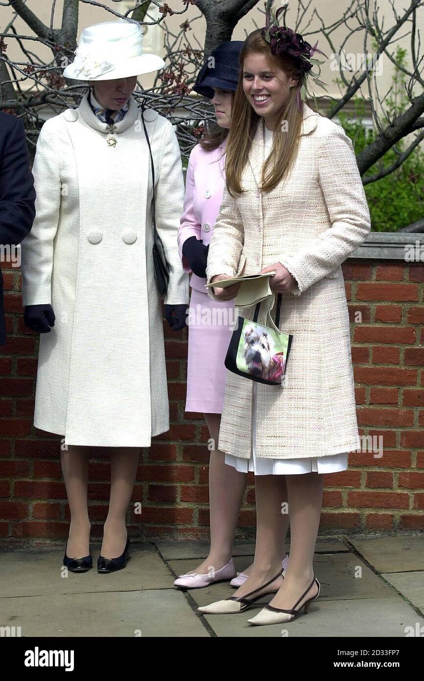 The Princess Royal with the Duke of York s daughters Beatrice and