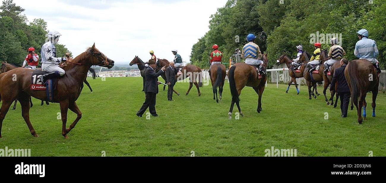 Starting stall handlers refused hires stock photography and images Alamy