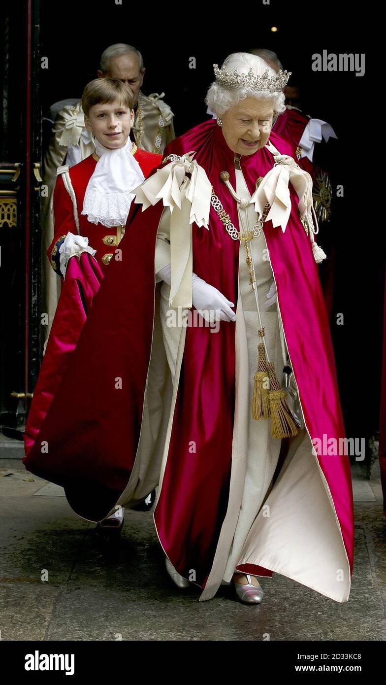 Page of honour to the queen hires stock photography and images Alamy