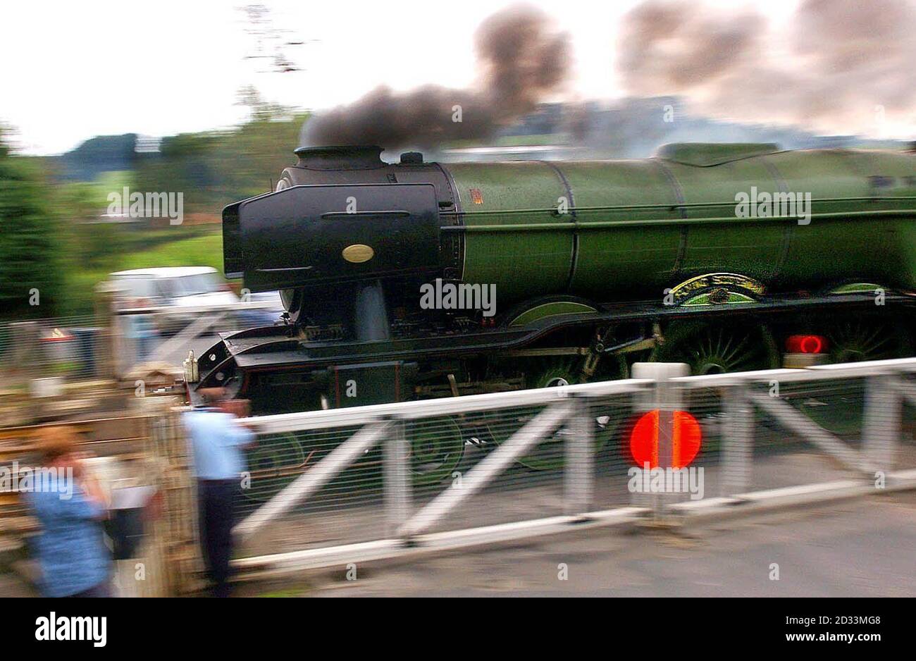 The Flying Scotsman was back in service folllowing more repair work after  mechanical problems prevented the famous steam engine pulling the  Scarborough Summertime Specials. It was back on track today as it