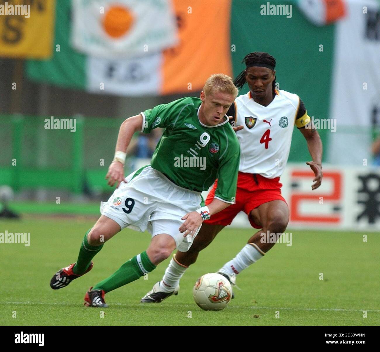 Damien Duff Republic Ireland Niigata High Resolution Stock Photography And Images Alamy