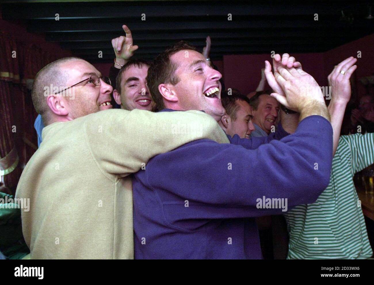 Ireland fans watching Republic of Ireland against Saudi Arabia on