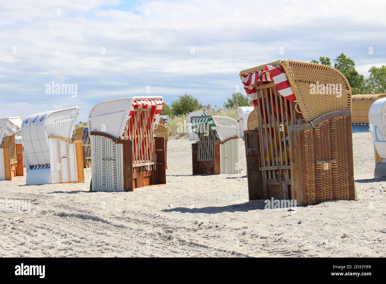 German beach chair hi-res stock photography and images - Alamy