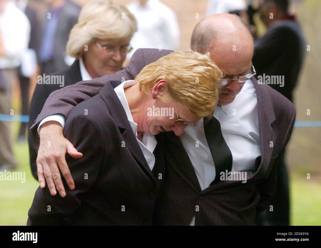 and Jacqueline Sanderson, the parents of murdered sisters Diane