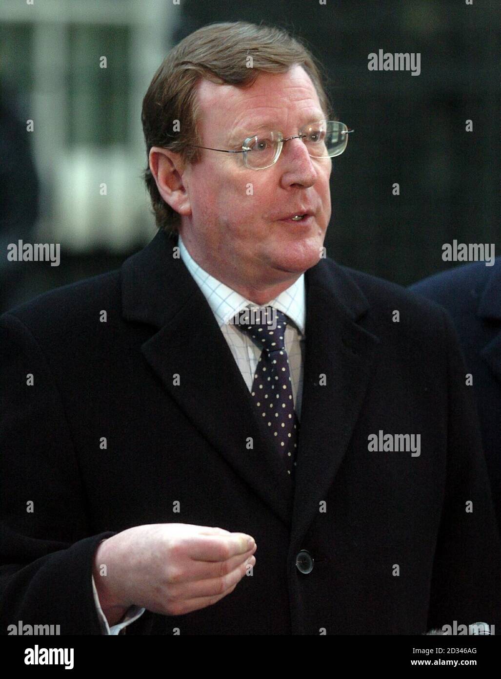 Mr trimble said he looked forward hi-res stock photography and images ...