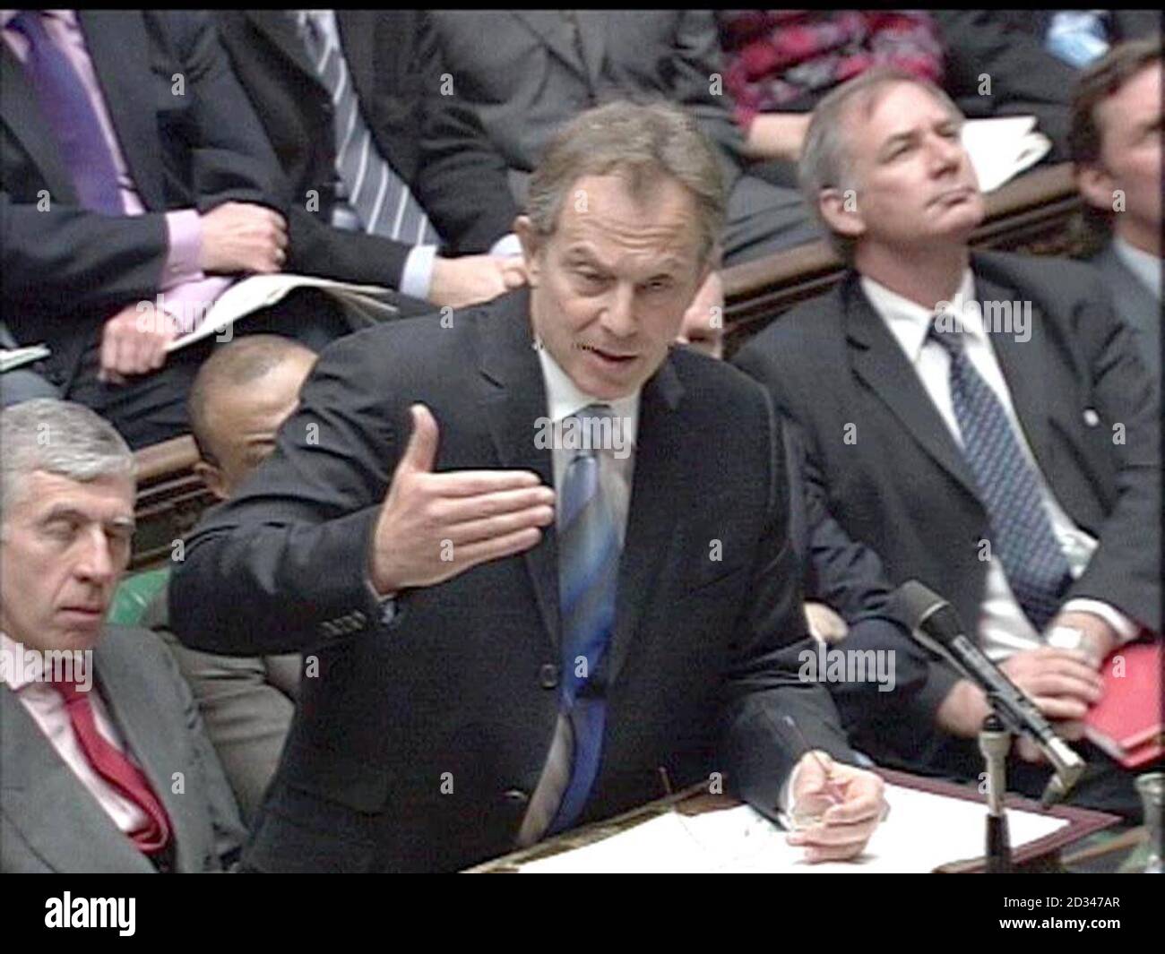 Prime Minister Tony Blair Stock Photo - Alamy