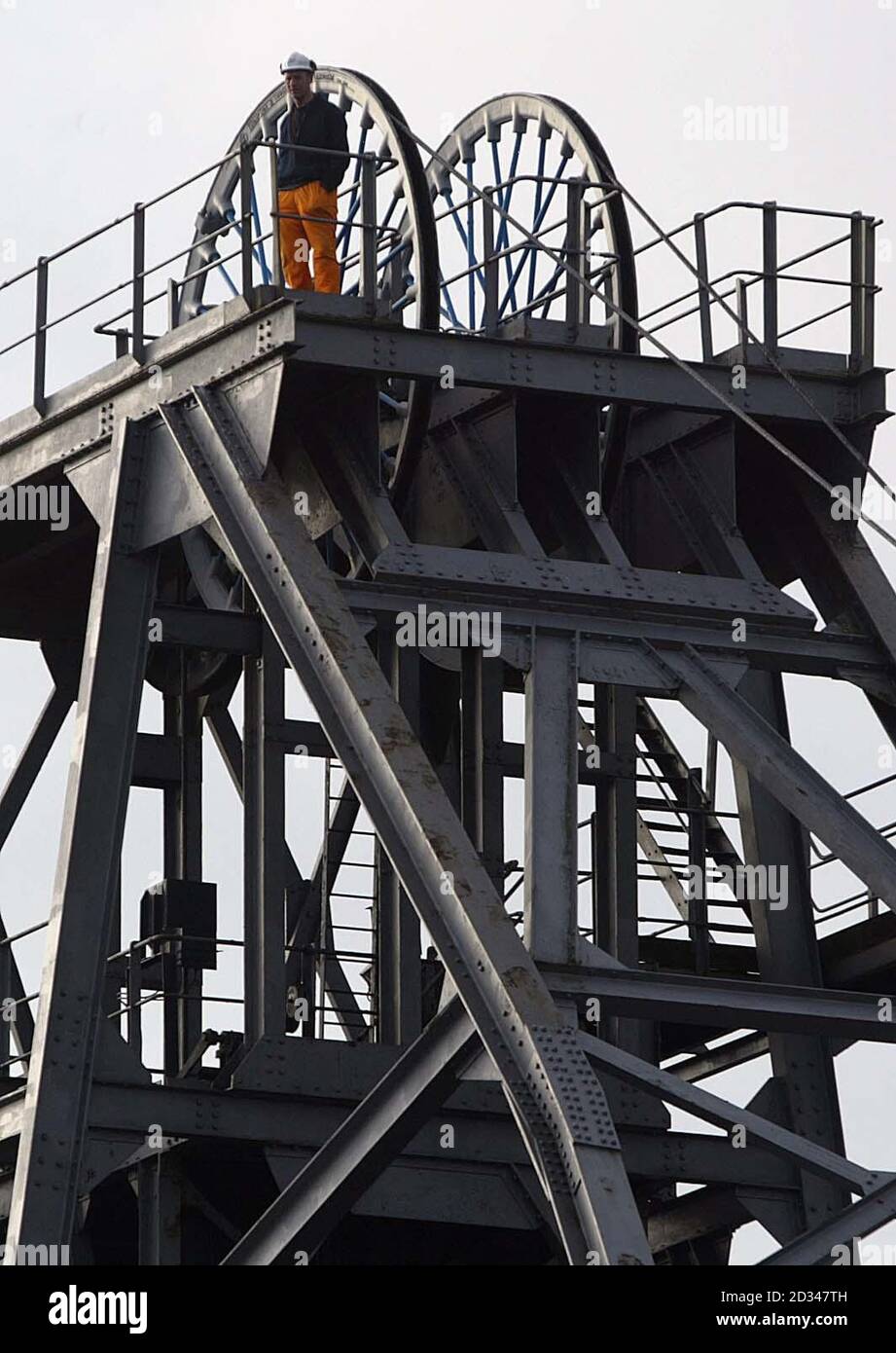 Ellington colliery, one of the country's last remaining coal mines is ...