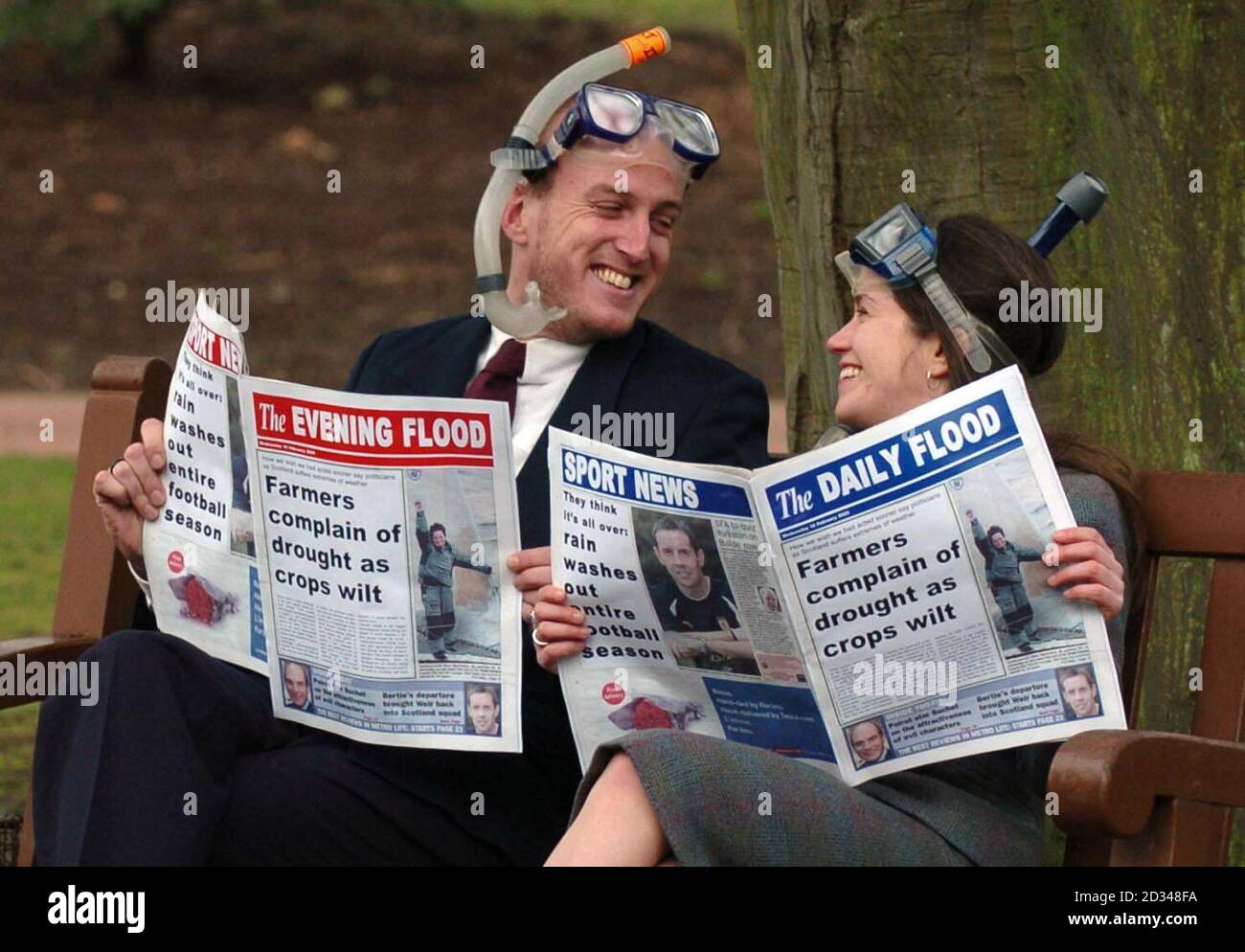 Campaigners Susan Waren and Luke Read launch a bid to reduce climate