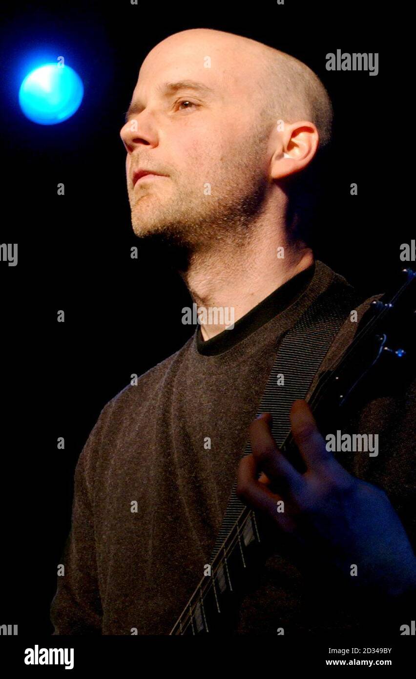 Singer Moby performs live. Stock Photo