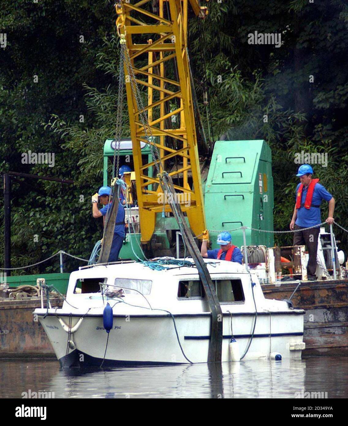 Tax worker Jane Turner drowned when a seriously overloaded pleasure cruiser she was partying on capsized and sank, a court heard. Three people were charged with manslaughter following the incident, which happened during the annual Stourport-on-Severn Land and River Carnival, on September 6 2003. Stock Photo