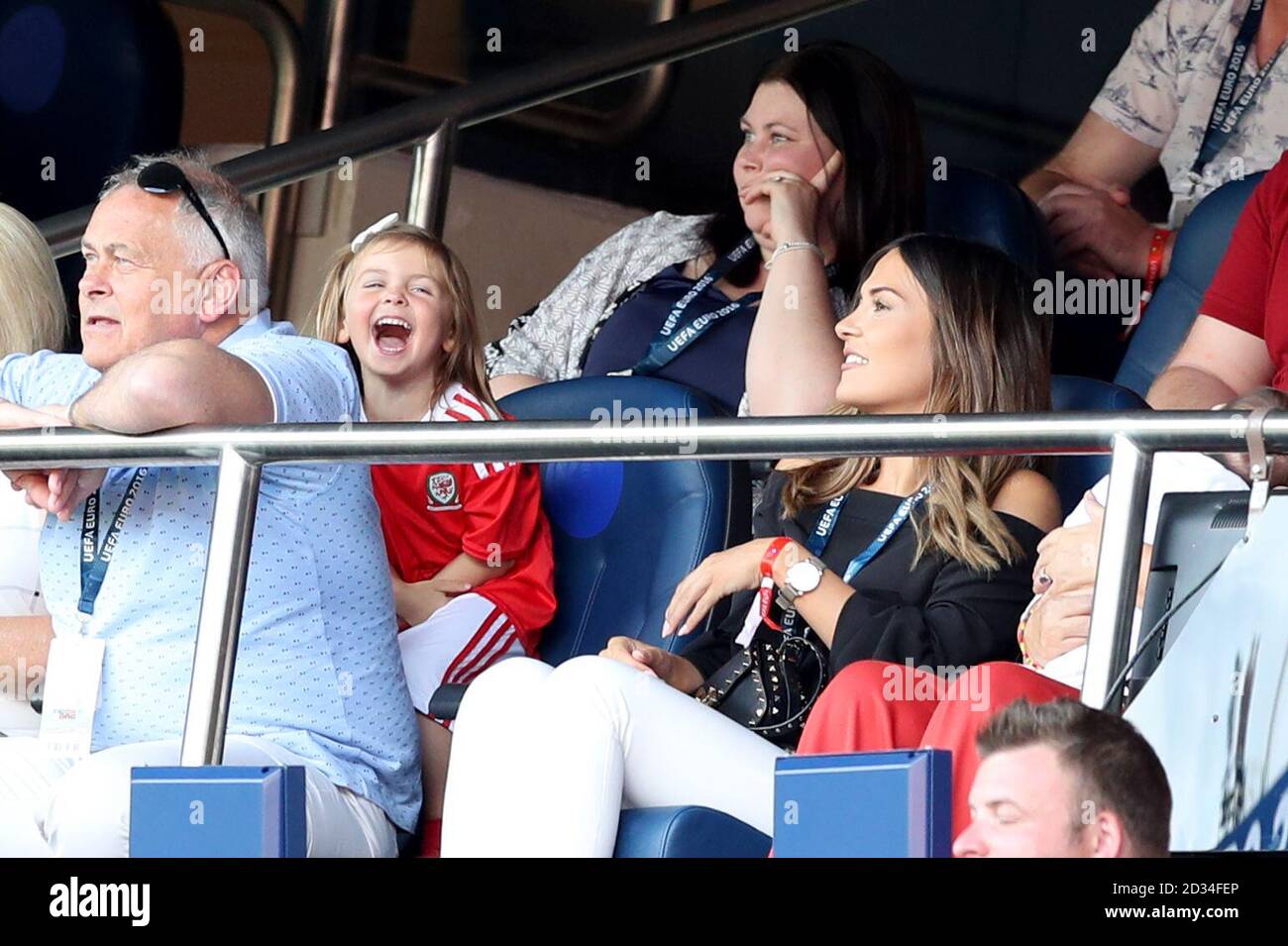 Gareth bale and emma rhys jones hi-res stock photography and