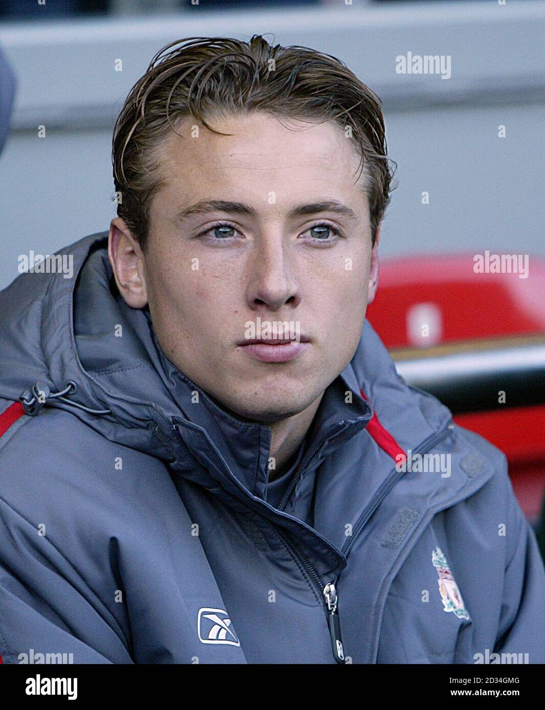 Liverpool's new signing Jan Kromkamp Stock Photo Alamy