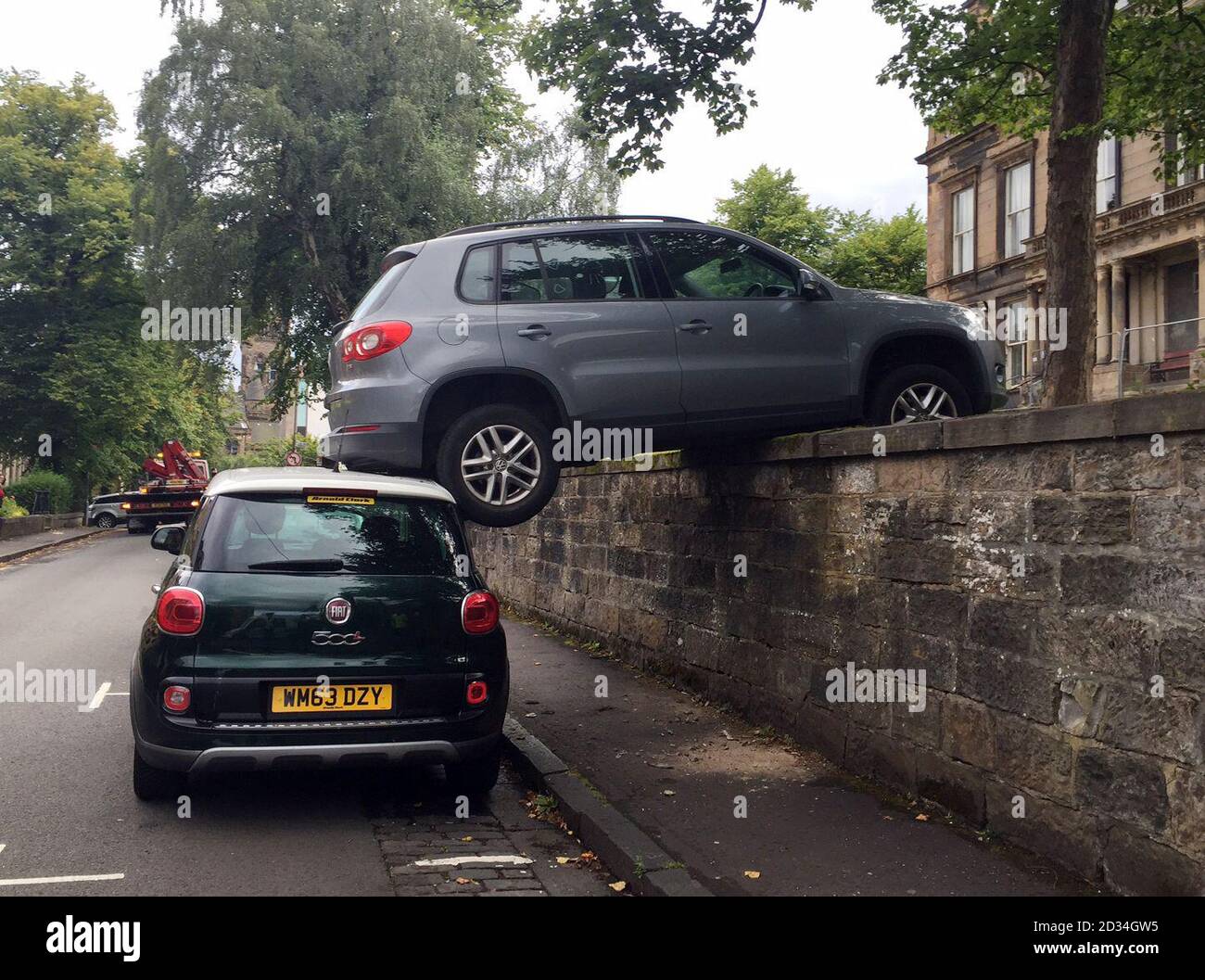 Car rolled down hill hires stock photography and images Alamy