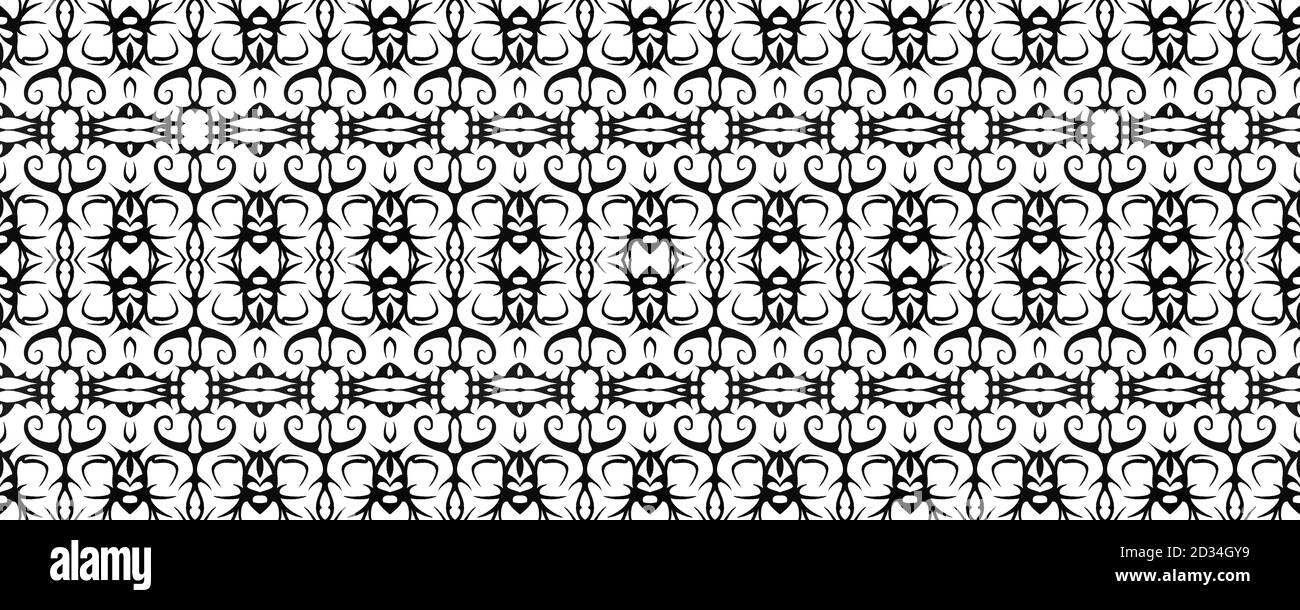 Ethnic seamless pattern. Background with seamless ornament Stock Photo