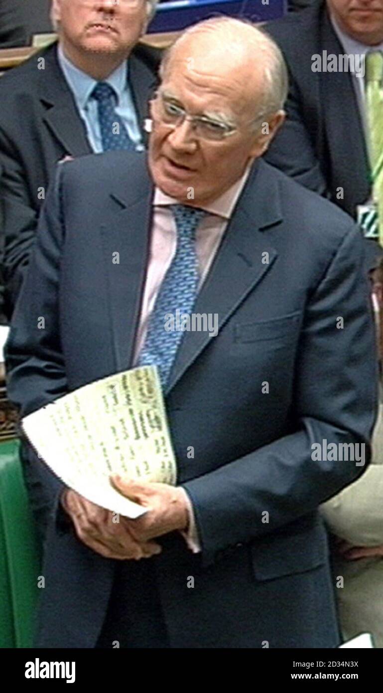 Liberal Democrat Party leader Sir Menzies Campbell speaks at Prime