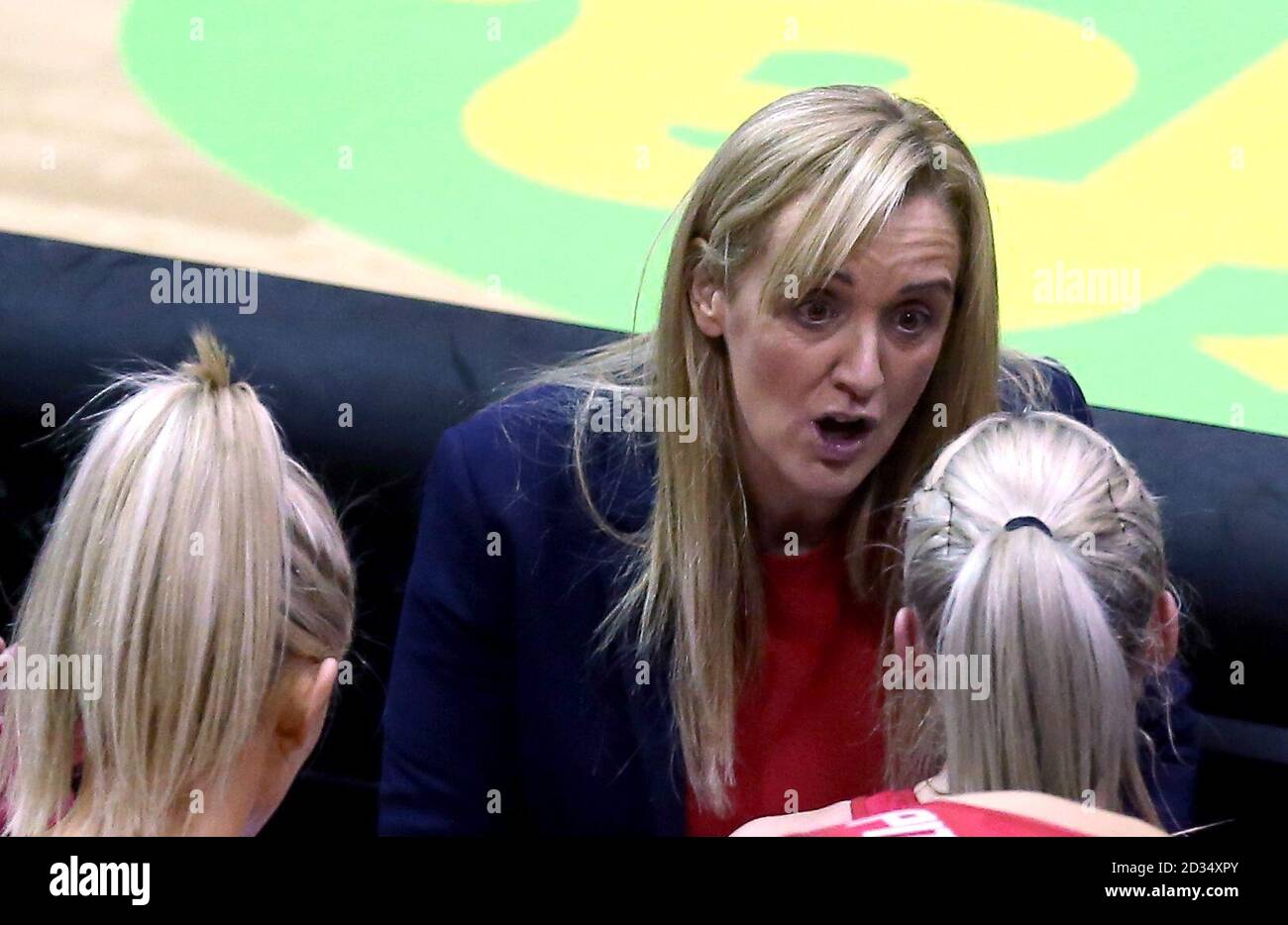 England Vitality Roses head coach Tracey Neville during the Vitality ...