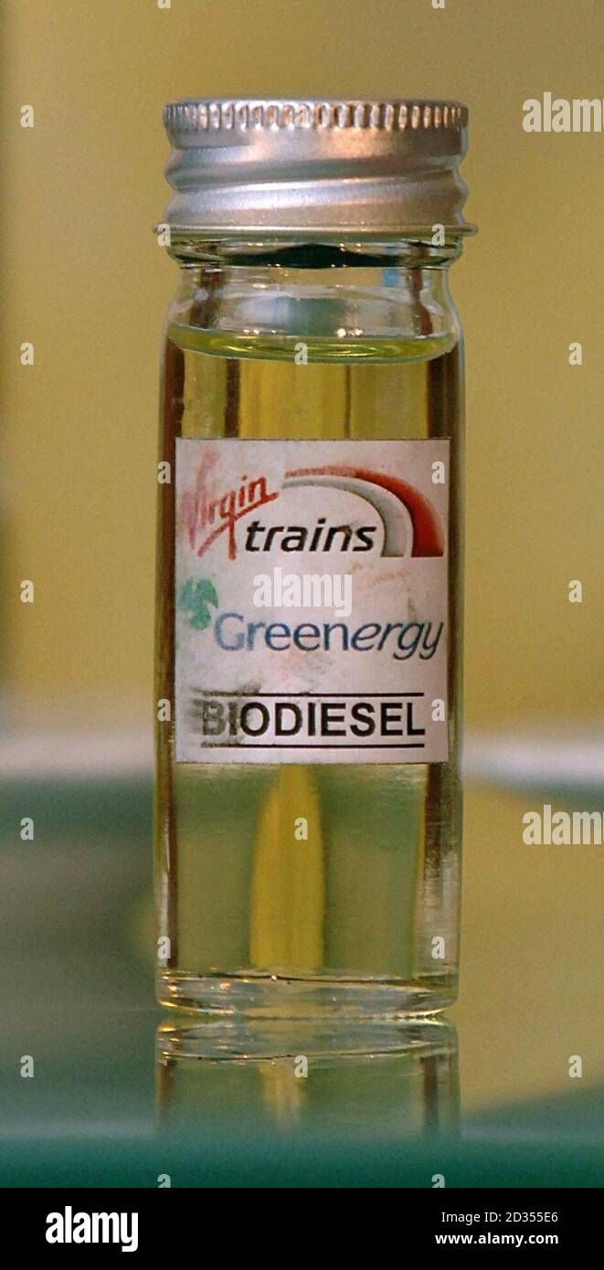 Launch uks first biodiesel train hires stock photography and images