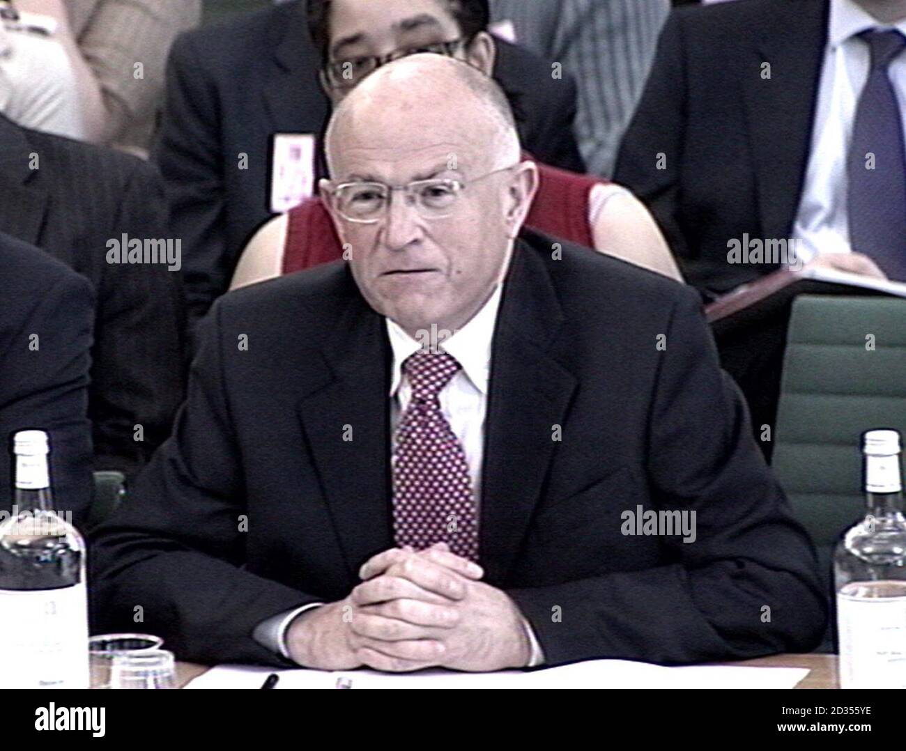 Private equity boss Jon Moulton of Alchemy appears before the Treasury Select Committee to face questions about the industry. Stock Photo