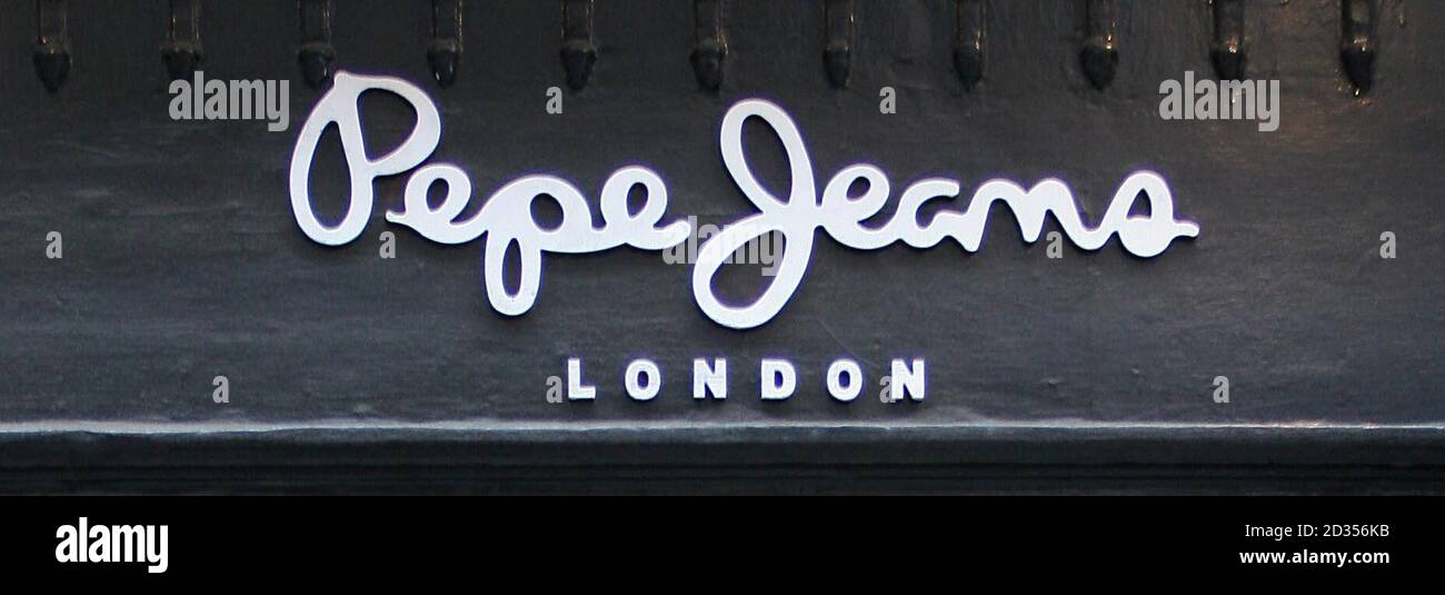 General view of a Pepe Jeans outlet in Covent Garden, central London Stock  Photo - Alamy