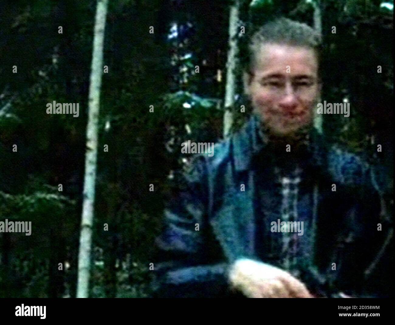 Picture taken from internet website YouTube of teenage gunman, Pekka ...