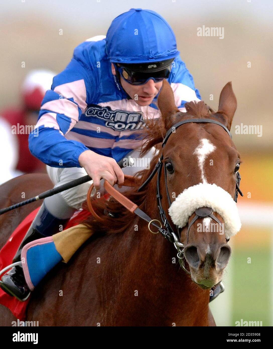 Racing doncaster full length whip action riding winning jockey england  hi-res stock photography and images - Alamy