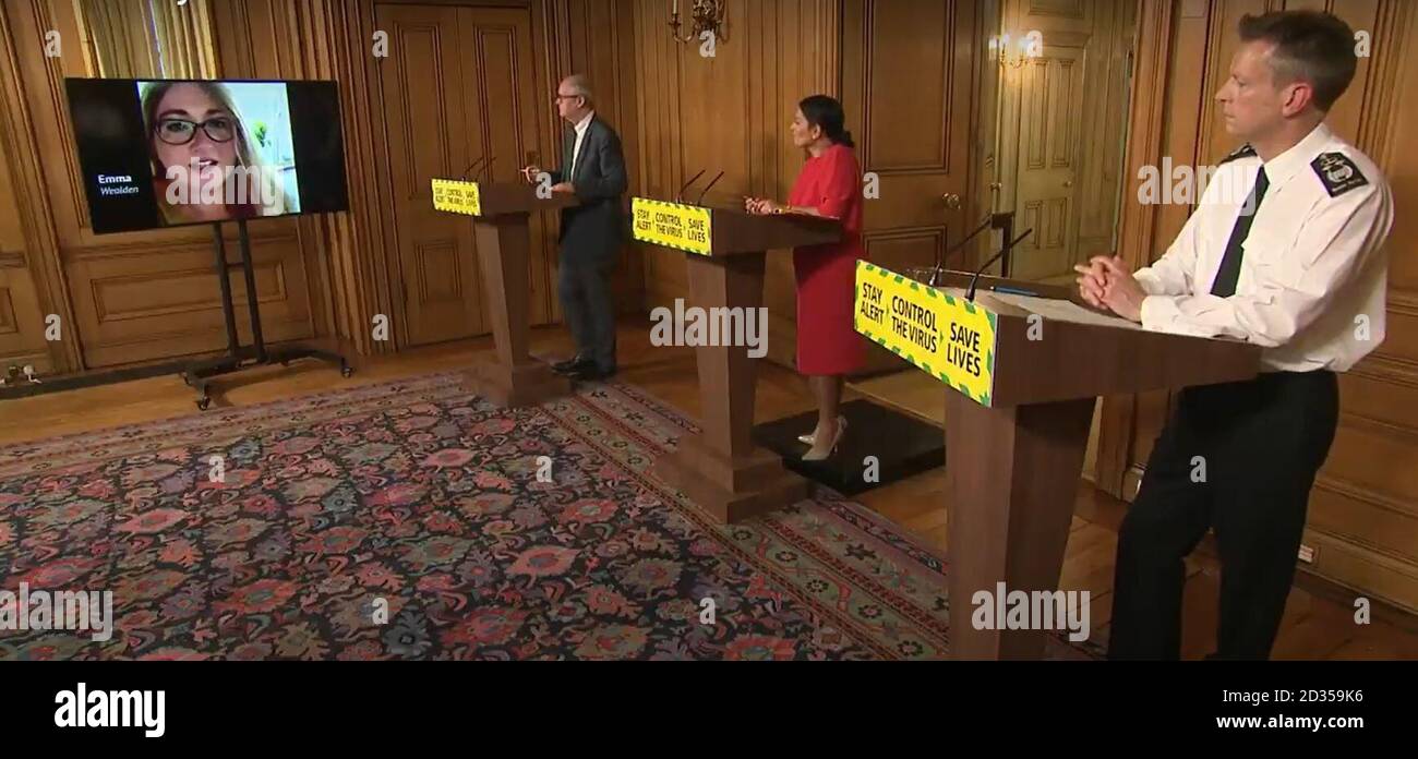 Screen grab director general border force paul lincoln during hires