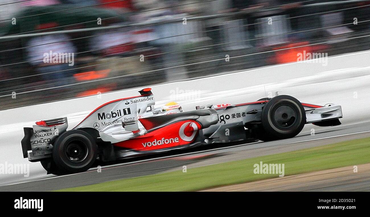 Mclarens lewis hamilton during the formula one hi-res stock photography ...