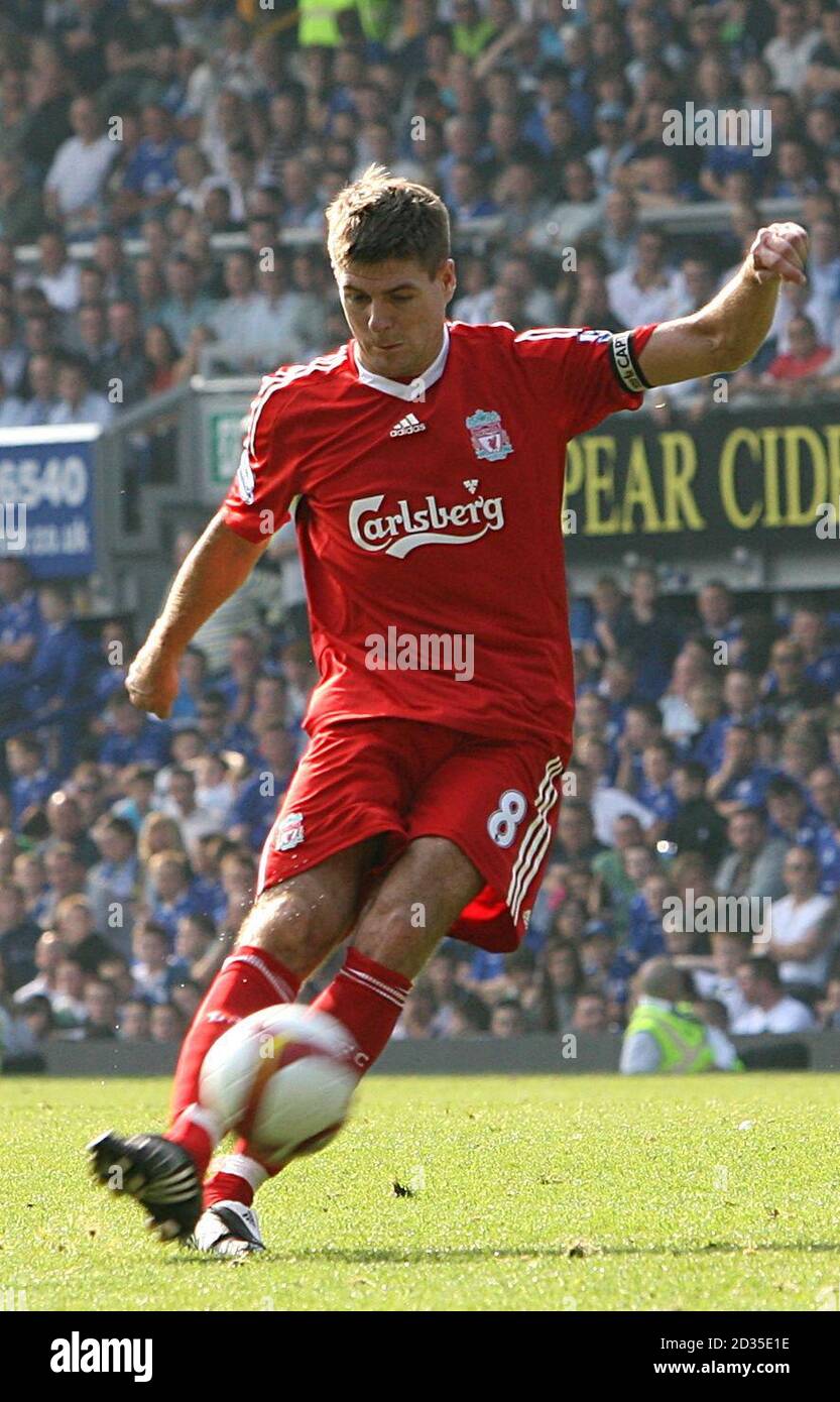 Steven Gerrard, Liverpool Stock Photo - Alamy