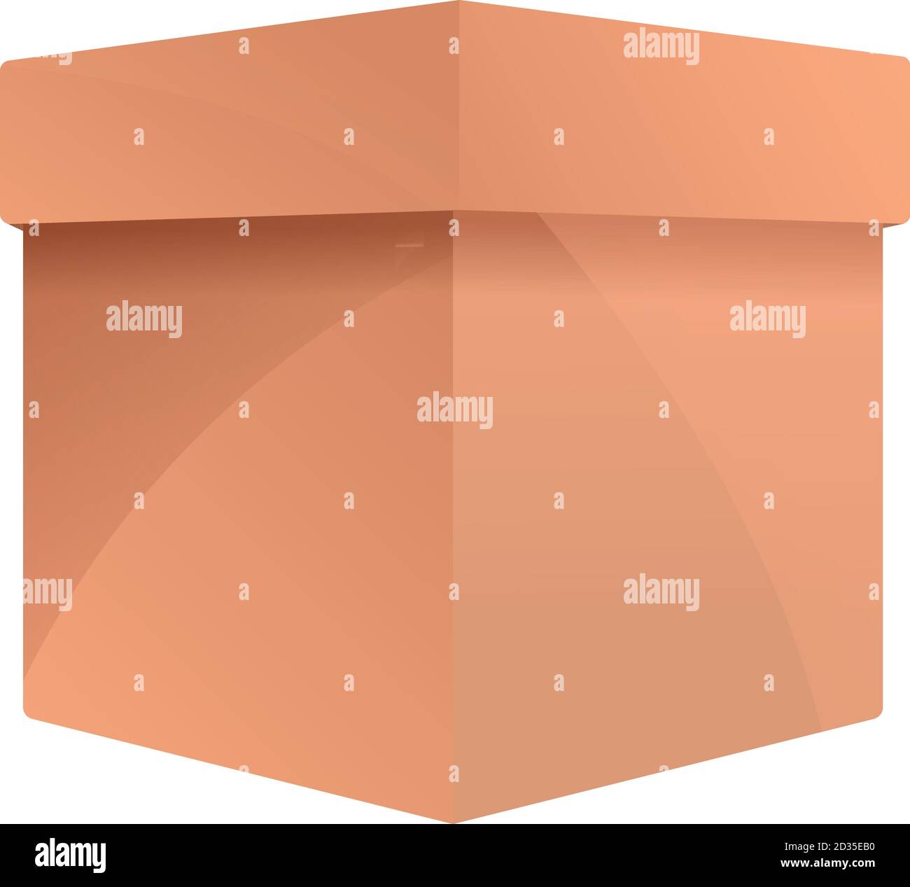 Crate box icon. Cartoon of crate box vector icon for web design ...