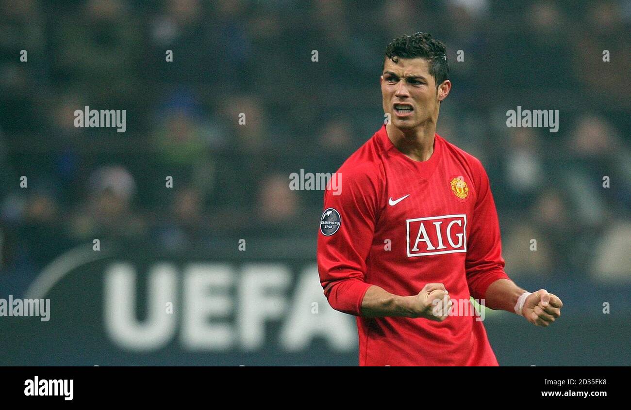 Manchester United's Cristiano Ronaldo during the UEFA Champions League ...