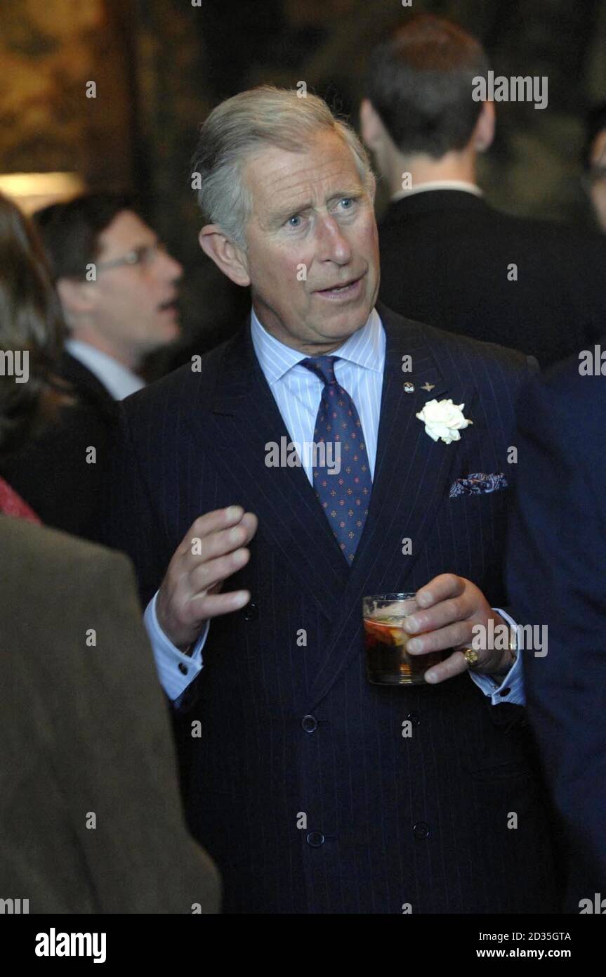 The Duke of Rothesay, also known as the Prince of Wales, attends the Building Scotland's Future seminar at Holyrood House, Edinburgh. Stock Photo