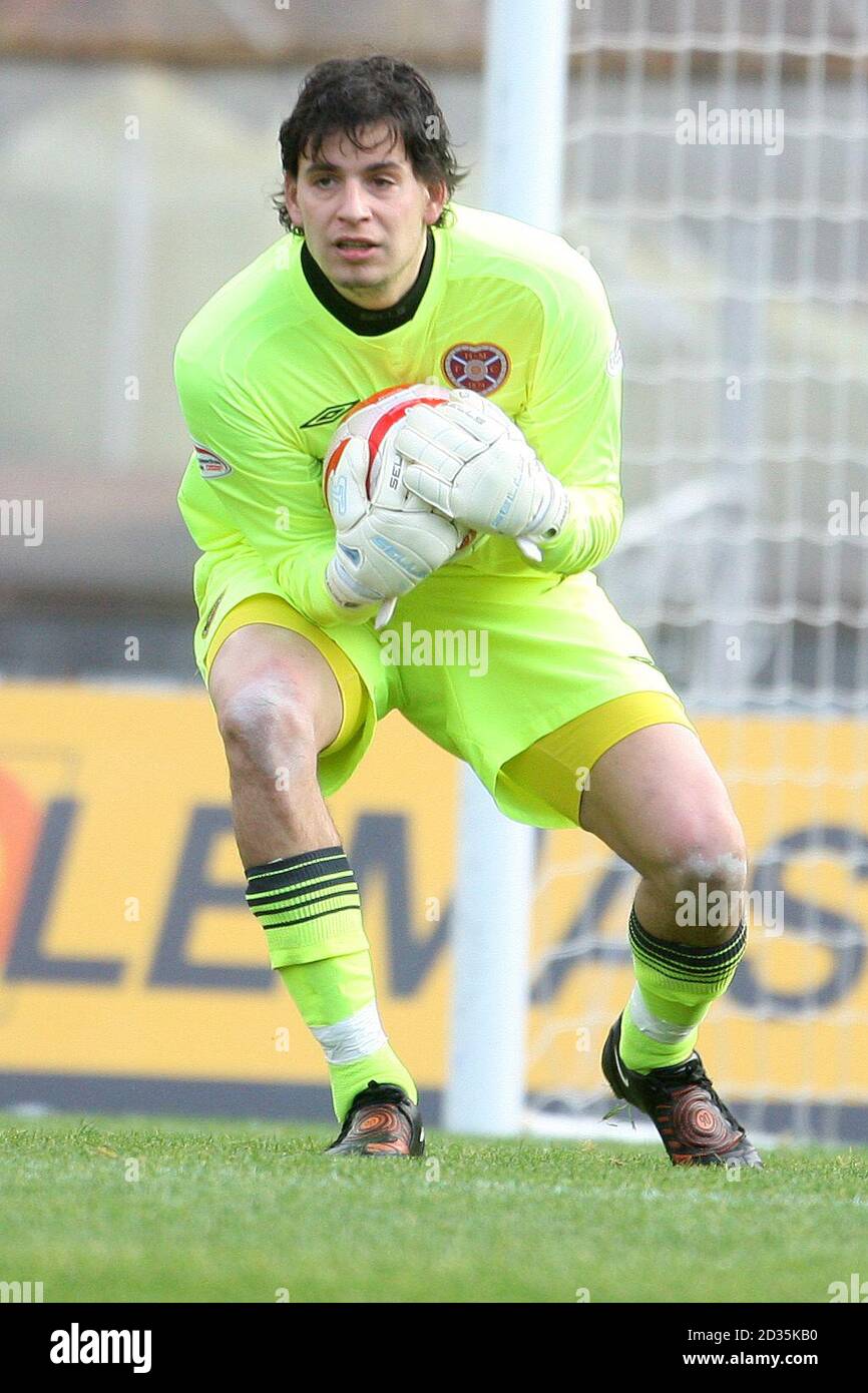 Janos Balogh, Heart of Midlothian goalkeeper Stock Photo - Alamy