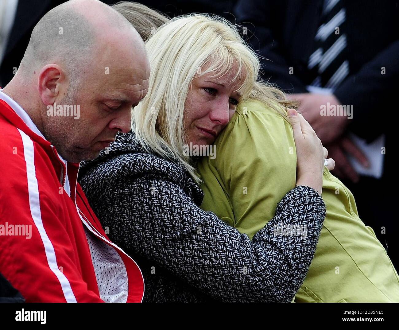 Family members of murdered taxi driver Darren Rewcastle from Whitehaven ...