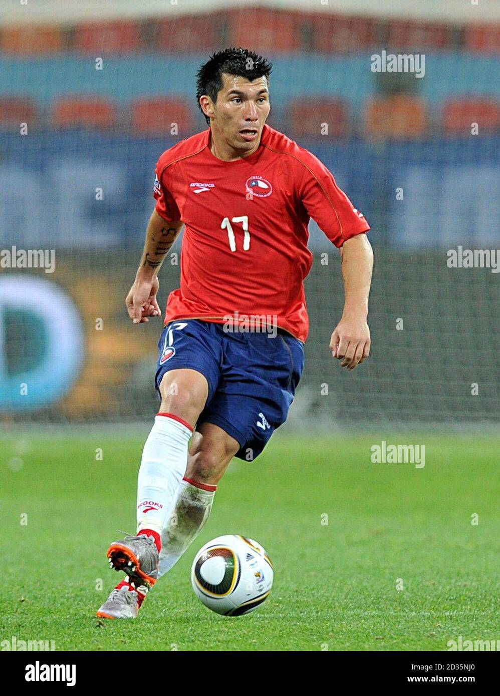 Gary Medel, Chile Stock Photo