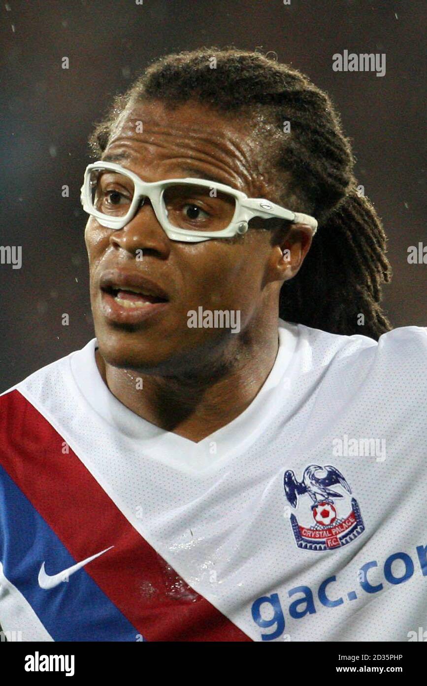 Crystal Palace's Edgar Davids during the npower Championship match at  Cardiff City Stadium, Cardiff, Wales Stock Photo - Alamy