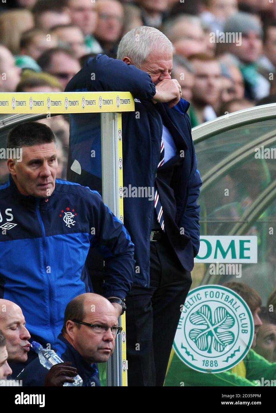 Rangers' manager Walter Smith during the Clydesdale Bank Scottish