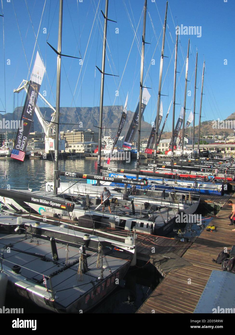 52 Super Series Cape Town Stock Photo