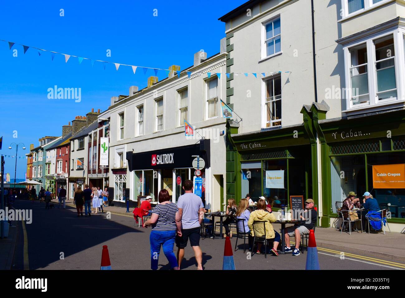 Shops buildings aberystwyth town centre hires stock photography and images Alamy