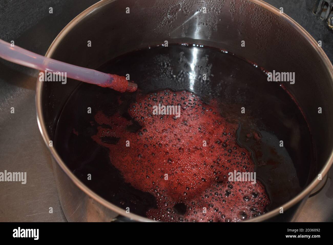 red berry juice Stock Photo Alamy