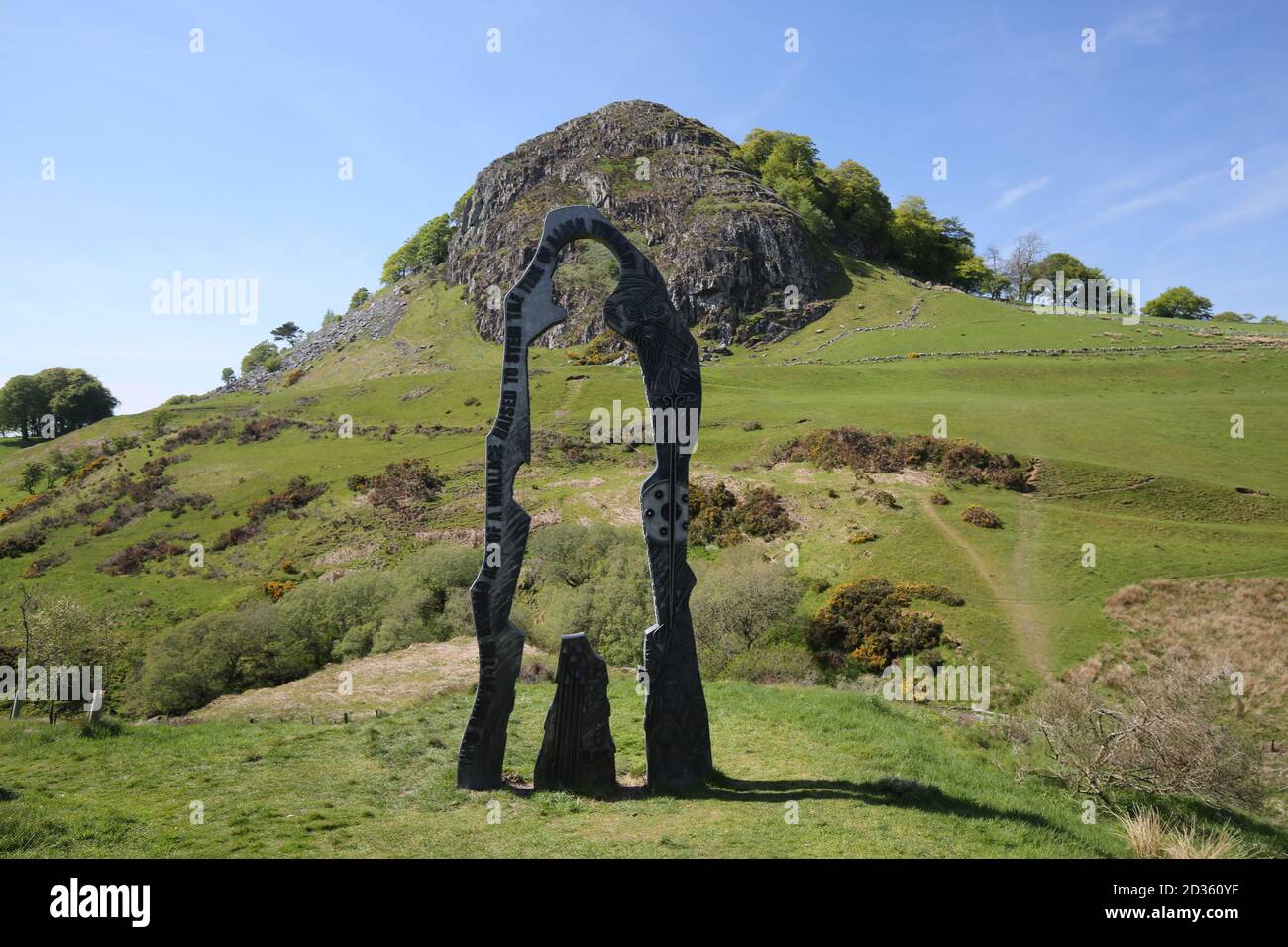 Loudoun Hill, East Ayrshire, Scotland, UK. Loudoun Hill, is a volcanic