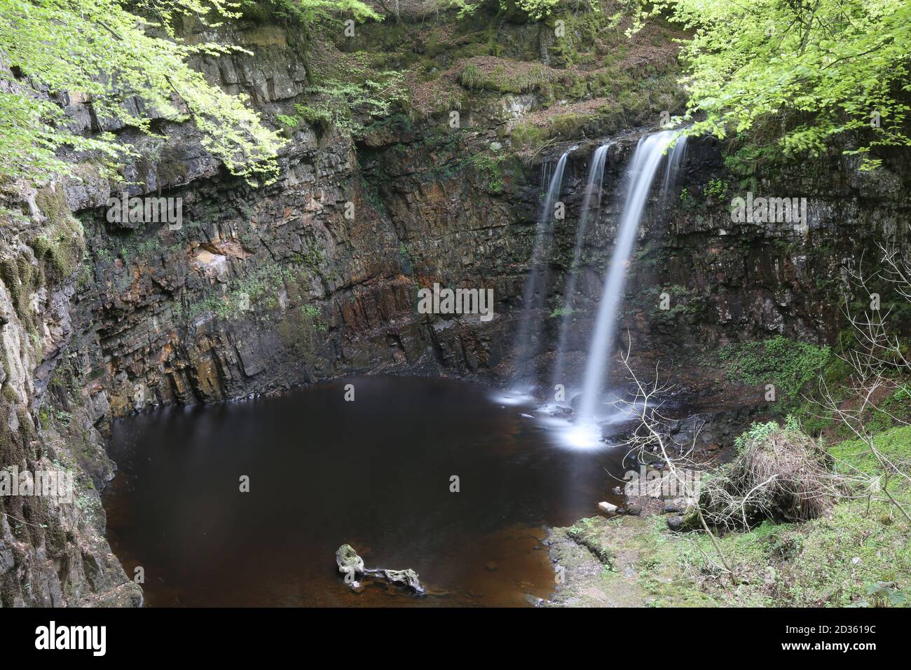 Dalcairney Waterfalls , Dalmellington, Ayrshire, Scotland, UK Stock