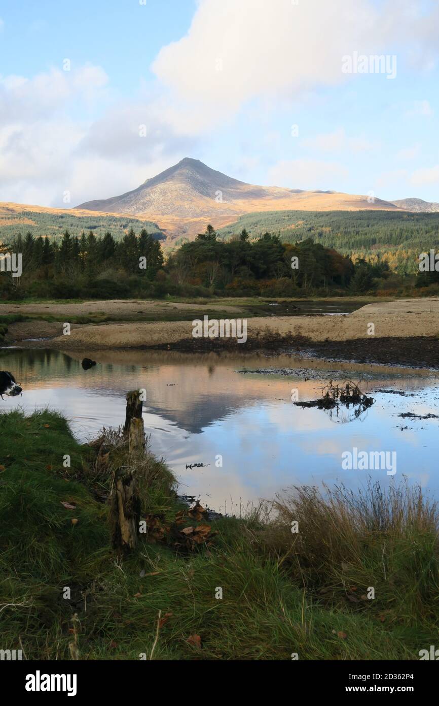 Isle of Arran , Ayrshire, Scotland, UK .An island off the west coast of ...