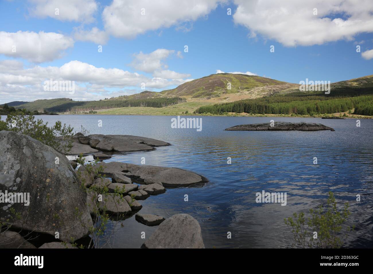 Loch Doon Castle, Loch Doon, Ayrshire, Dumfries & Galloway, Scotland UK ...