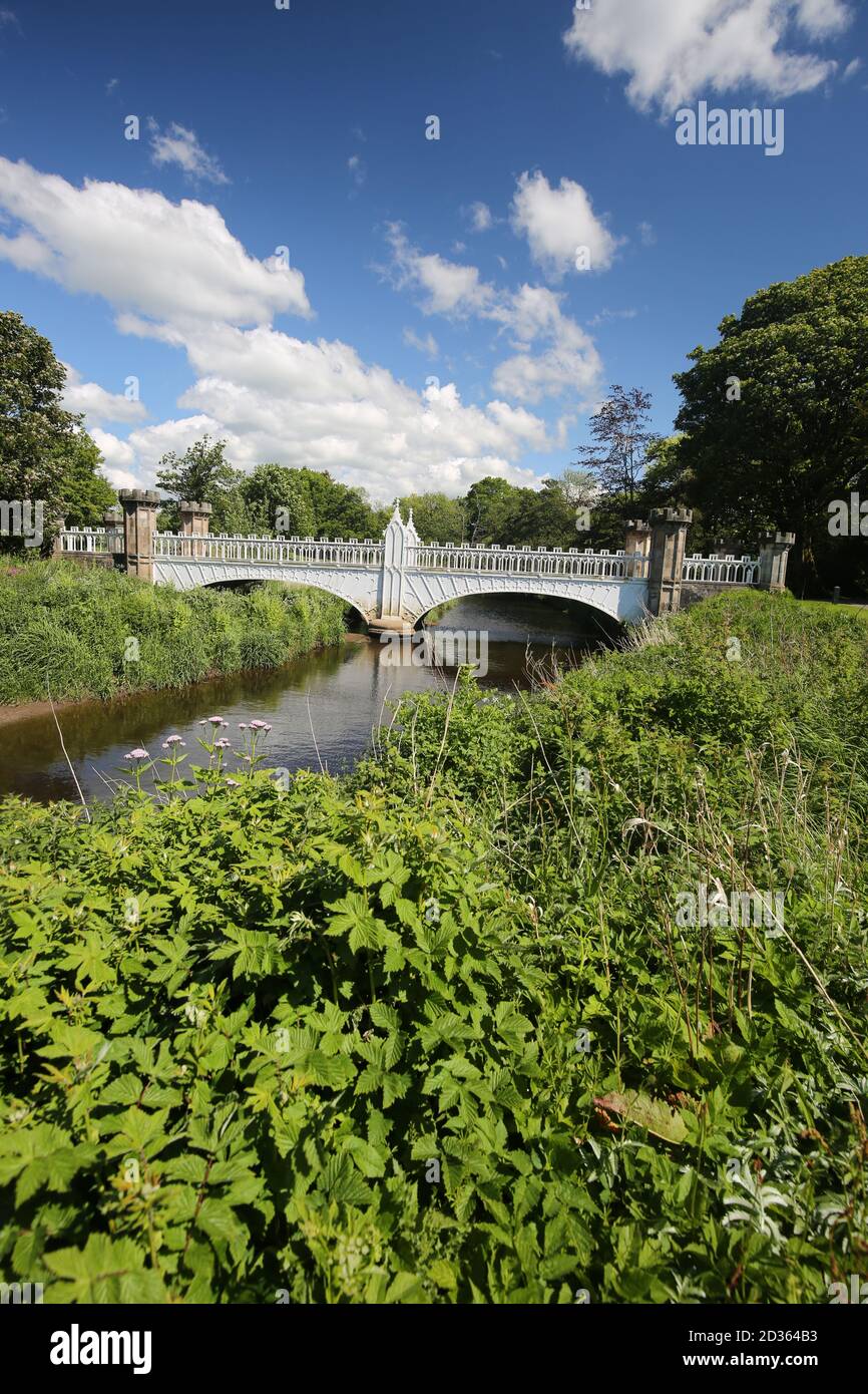 Tournament Bridge, Eglington Country Park Irvine, Scotland May 2019 The