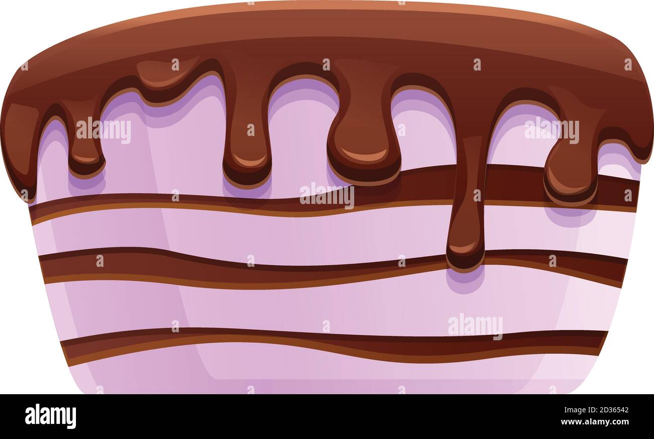 Exotic Cream Cake Icon Cartoon Of Exotic Cream Cake Vector Icon For Web Design Isolated On White Background Stock Vector Image Art Alamy