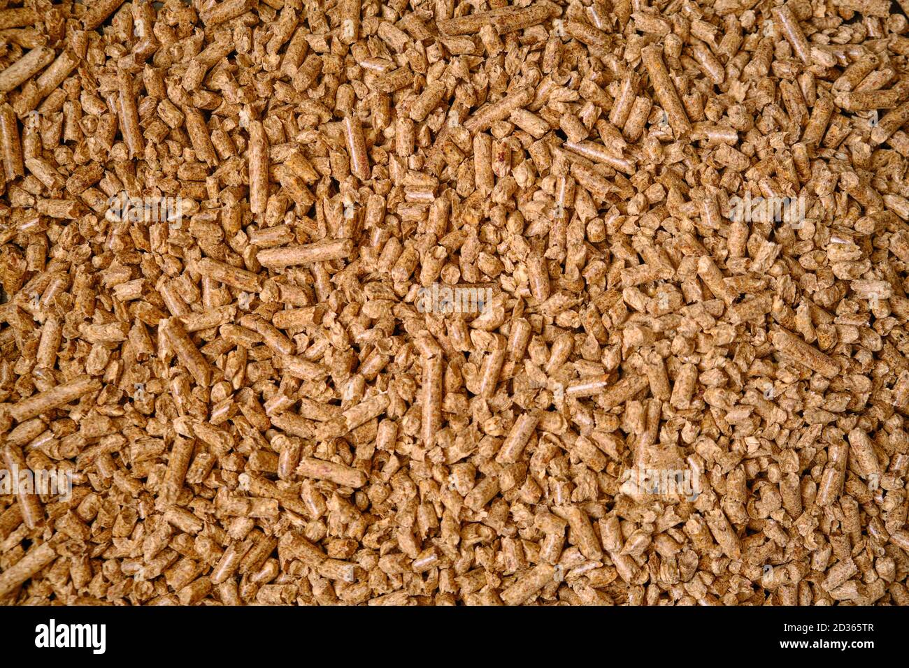 Cat litter wooden pellets background or pattern. ?lose up natural wood