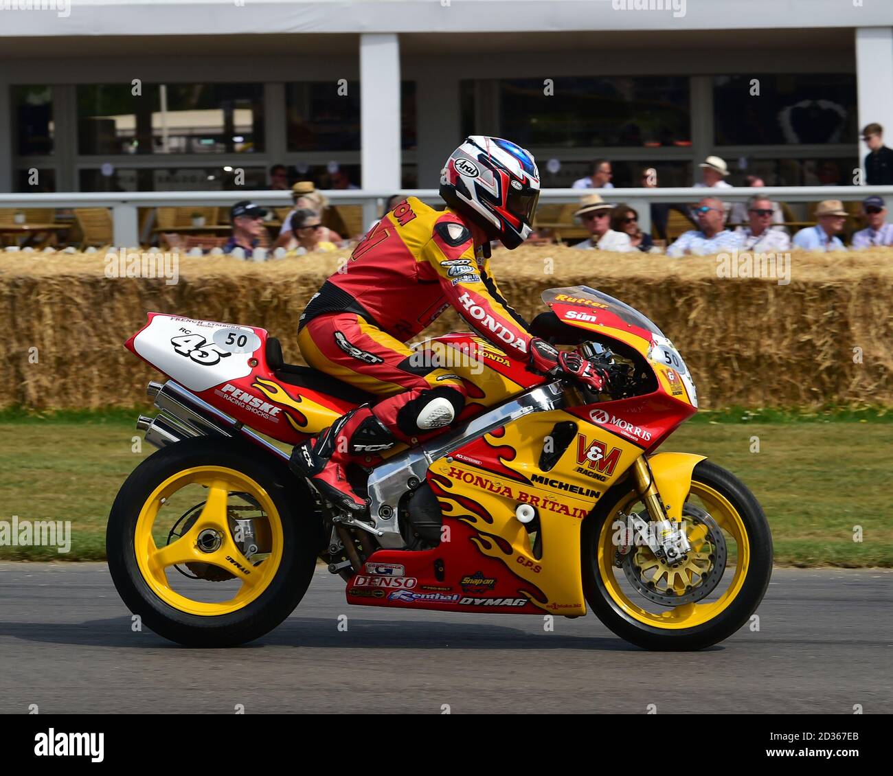 Paul Ashton, Honda RC45, Classic racing motorcycles, Goodwood Festival of  Speed, Speed Kings, Motorsport's Record Breakers, Goodwood, July 2019, West  Stock Photo - Alamy