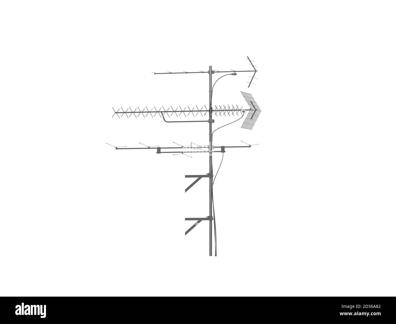 Analog antenna for radio reception Stock Photo Alamy
