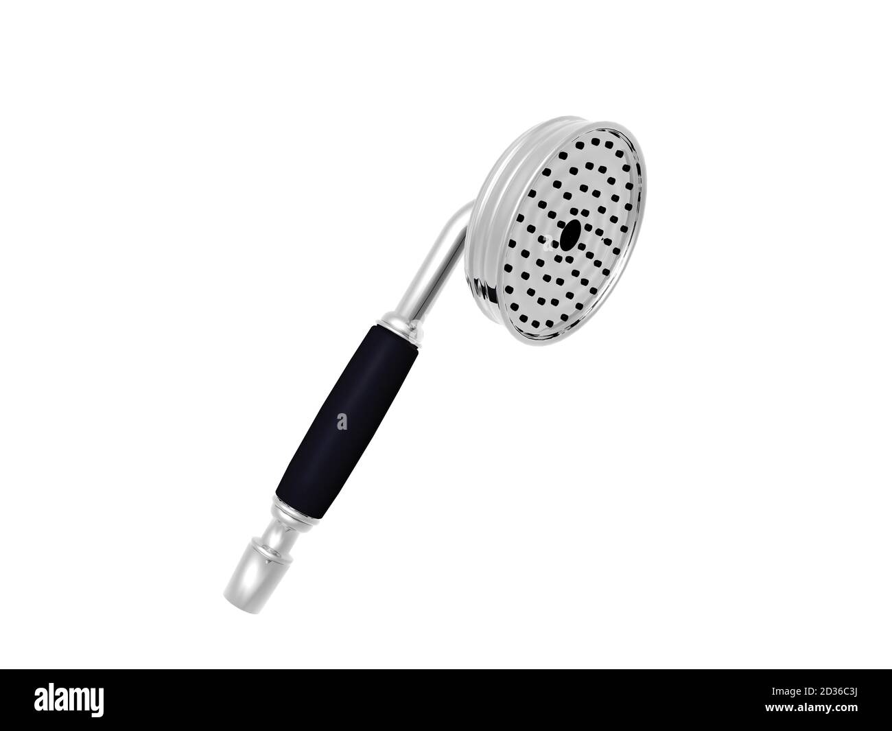 Hand shower with hose connection Stock Photo Alamy